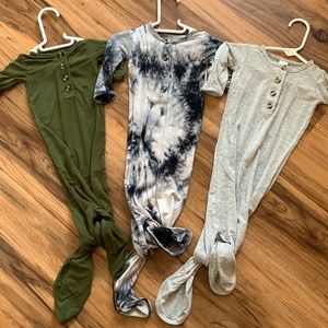 Lou Lou & Company neutral knotted gown bundle (3)